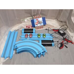 Nintendo Carrera Mario Kart Double Set Tested & Wrks 2x Tracks & Cars